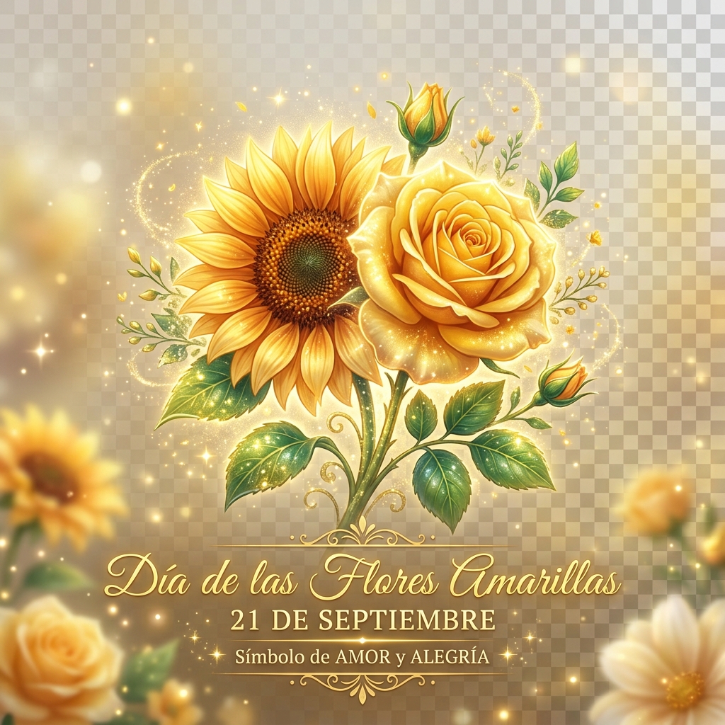 Flores Amarillas para Stefany